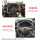Nachrüstset abgeflachtes Leder - Multifunktionslenkrad inkl. Schaltwippen für VW Amarok 2H Facelift Typ S6 in schwarz/grau