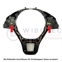 Nachrüstsatz Tiptronic Schaltwippen am Lenkrad für VW T6 bis Modelljahr 2019