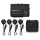 AMPIRE parking aid for front and rear bumpers, GPS controlled, matt black, flush-mounted