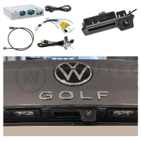 Retrofit kit rear view camera including connection...