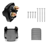 AMPIRE Batterietrennschalter für 1 Batterie (EIN/AUS), 250A, Kontroll-LED (12V)