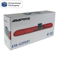 Retrofit kit achteruitrijcamera voor Opel Vivaro C vanaf 09.2023 met 10,25 inch ultragroothoek touchscreen