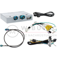 Nachrüstsatz Rückfahrkamera inkl. Anschlussinterface für VW Polo AE1 mit 9,2 Zoll Display (Inbetriebnahme ohne Codierung möglich)