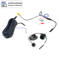AMPIRE multi-mount achteruitrijcamera (CVBS), 150°