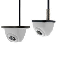 AMPIRE Multimount-Rückfahrkamera (AHD), 150°, 8m Kabel, weiß