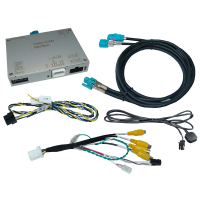 Retrofitset achteruitrijcamera inclusief aansluitinterface voor Peugeot Rifter 3 vanaf 2018