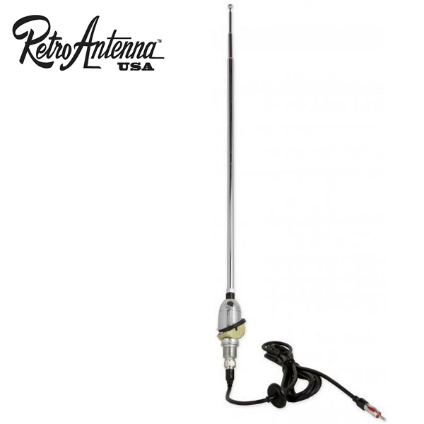 RETROANTENNA antenna for the 1961-62 Chevy Impala, front mount