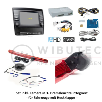Nachrüstsatz Rückfahrkamera für Mercedes Vito Typ W447 mit Garmin Audio30 oder Audio40 und Heckklappe