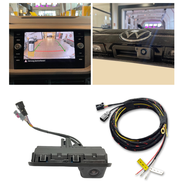 VW T-Cross C11 D31 retrofit kit achteruitrijcamera, inbedrijfstelling alleen mogelijk via ODIS en SVM