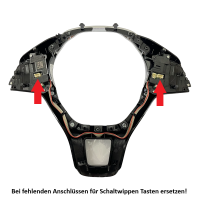 Retrofitset Tiptronic schakelpaddles op het stuur voor VW T6 tot modeljaar 2019 (afgeplat stuur)