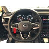 VW T-Cross C11 retrofit kit multifunction steering wheel (made of synthetic leather) including cruise control retrofit kit