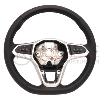 VW T-Cross C11 retrofit kit multifunction steering wheel (made of synthetic leather) including cruise control retrofit kit