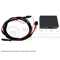 VW T-Cross C11 ombouwset multifunctioneel stuurwiel (gladde lederen uitvoering / geperforeerde zijkanten, zonder schakelflippers)