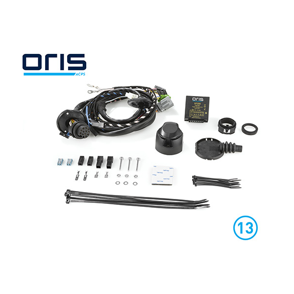 Trailer coupling electrical kit 13-pin, also for vehicles with SFD2, Oris 901-774