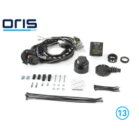 Trailer coupling electrical kit 13-pin, also for vehicles...