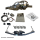 Retrofit kit swiveling original Audi trailer hitch for Audi A5 FU B10
