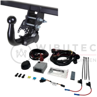 VW Tiguan CT afneembare trekhaak met uitklapbaar...