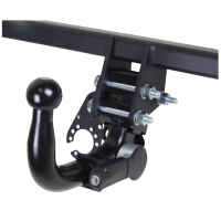VW Tiguan CT detachable tow bar with foldable socket and...