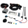 VW Tiguan CT detachable tow bar with foldable socket and 13-pin electrical kit