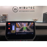 VW ID.Buzz aansluitpakket voor zwenkbare trekhaak, bestaande uit kabelset, bedieningseenheid, knop en schroeven