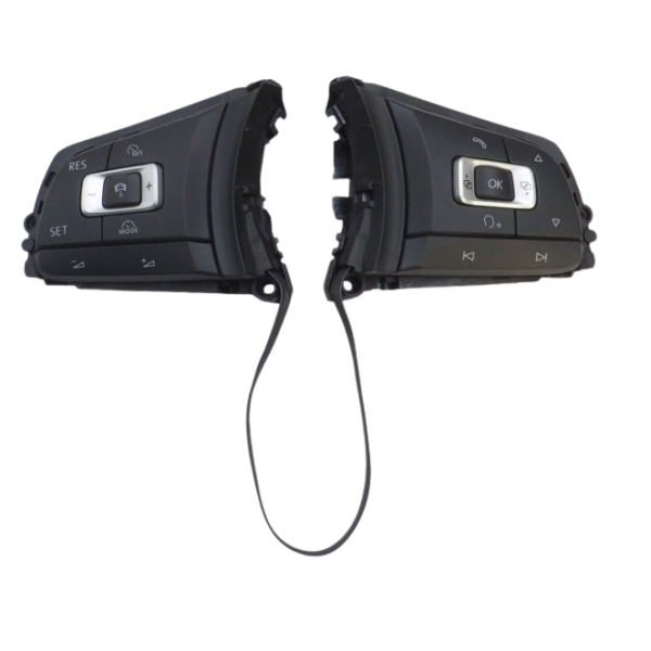 Originele VW stuurknoppen 5G0959442N ICX met ACC en snelheidsbegrenzer voor multifunctioneel sportstuur