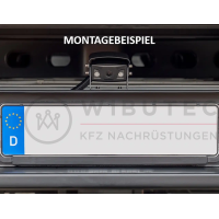 Nachrüstsatz Rückfahrkamera inkl. Anschlussinterface für VW T7 Transporter Pritsche und Doppelkabine (Inbetriebnahme ohne Codierung möglich)