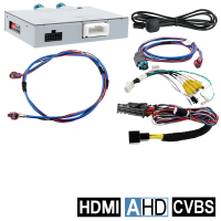 Nachrüstsatz Rückfahrkamera inkl. Anschlussinterface für VW T7 Transporter Pritsche und Doppelkabine (Inbetriebnahme ohne Codierung möglich)