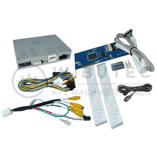 NAVLINKZ-achteruitrijcamera-interface voor VW, Seat, Skoda en MAN met MIB2 GP Entry Composition Color en 6,5 inch display