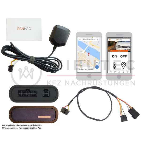 GSM Fernbedienung für Mercedes C-Klasse (W203) mit Standheizung ab Werk (Plug & Play Erweiterungsset)