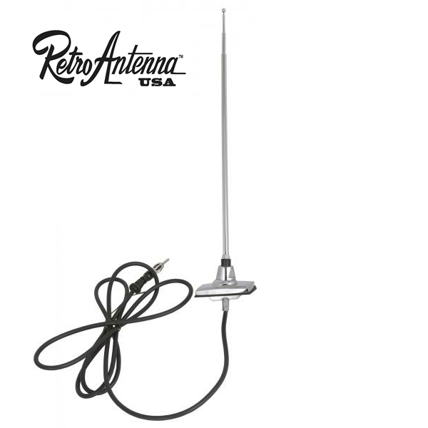 RETROANTENNA antenna for the 1965-85 Ford, telescope, square base