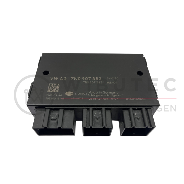 Steuergerät für schwenkbare Anhängerkupplung Audi VW SEAT 7N0907383 (gebraucht)