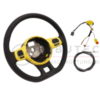 Leather retrofit kit - multifunction steering wheel for...