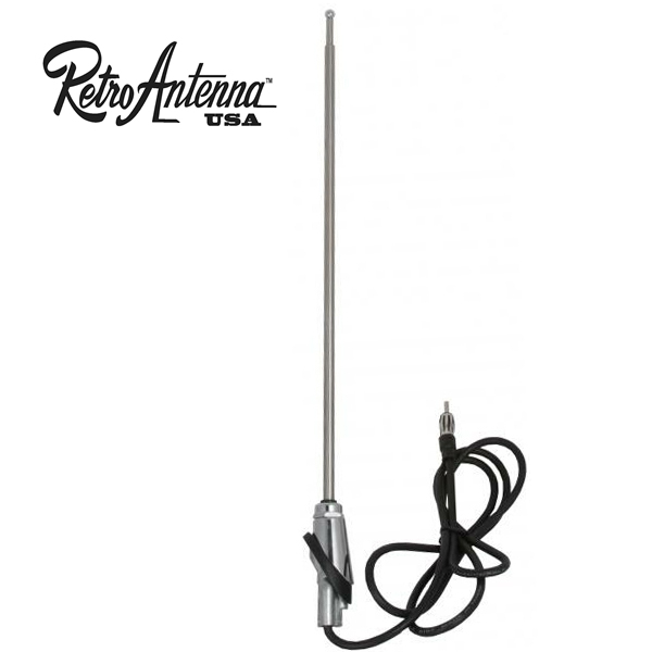 RETROANTENNA antenne VW Kever, verchroomd
