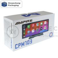 VW T6 flatbed retrofit kit achteruitrijcamera, Apple CarPlay®, Android Auto en dashcam in één setuto en dashcam in één set