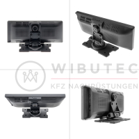 VW T6 flatbed retrofit kit achteruitrijcamera, Apple CarPlay®, Android Auto en dashcam in één setuto en dashcam in één set