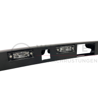 Originele Volkswagen deurgreepstrip voor VW T6.1 met openslaande deuren en uitsparing voor achteruitrijcamera, 7LA 827 574 D 9B9