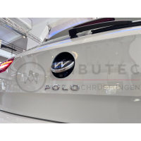 VW Polo AE1 Nachrüstsatz Original Volkswagen Emblem Rückfahrkamera, auch für Fahrzeuge mit SFD2 (z.B. PR-Nr. NI1, NI7, NI8, NI9)