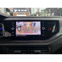 VW Polo AE1 Nachrüstsatz Original Volkswagen Emblem Rückfahrkamera, auch für Fahrzeuge mit SFD2 (z.B. PR-Nr. NI1, NI7, NI8, NI9)