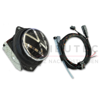 VW Polo AE1 Nachrüstsatz Original Volkswagen Emblem Rückfahrkamera, auch für Fahrzeuge mit SFD2 (z.B. PR-Nr. NI1, NI7, NI8, NI9)