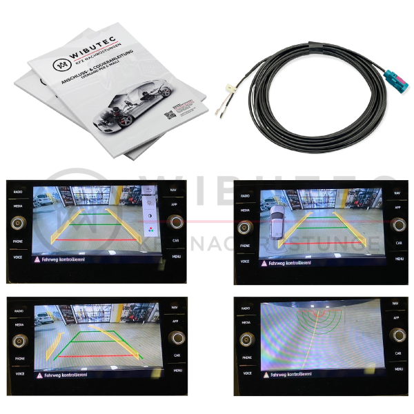 MAN TGE Retrofit Kit for Reversing Camera for Vehicles with Trailer Maneuvering Assistant