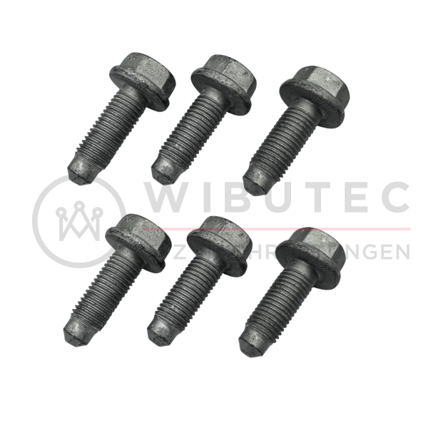 Screw set for attaching a towbar to the Volkswagen T5, T5 Facelift, T6 and T6.1