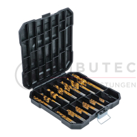 BGS TECHNIC HSS-Spiralbohrer-Satz | 1,5 - 10 mm | 92-tlg.