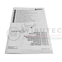 Westfalia towbar electrical kit 305438300113 with 13-pin socket for Audi, VW, Seat, Skoda and Cupra