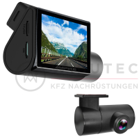 AMPIRE 2-Kanal Dashcam mit Touchscreen, 2K Front, 1080p...
