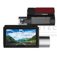 AMPIRE 2-Kanal Dashcam mit Touchscreen, 2K Front, 1080p...