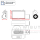 AMPIRE 2-Channel Dashcam with Touchscreen, 2K Front, 1080p Rear, 4G LTE, Wi-Fi, and GPS