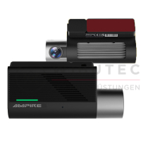 AMPIRE 2-channel dashcam, 2K front, 1080p rear, 4G LTE,...