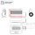 AMPIRE 2-channel dashcam, 2K front, 1080p rear, 4G LTE, WLAN, GPS, incl. 64GB