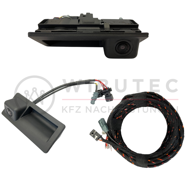 SEAT Ateca KHP rear view camera / rear view retrofit package, High version with dynamic guide lines