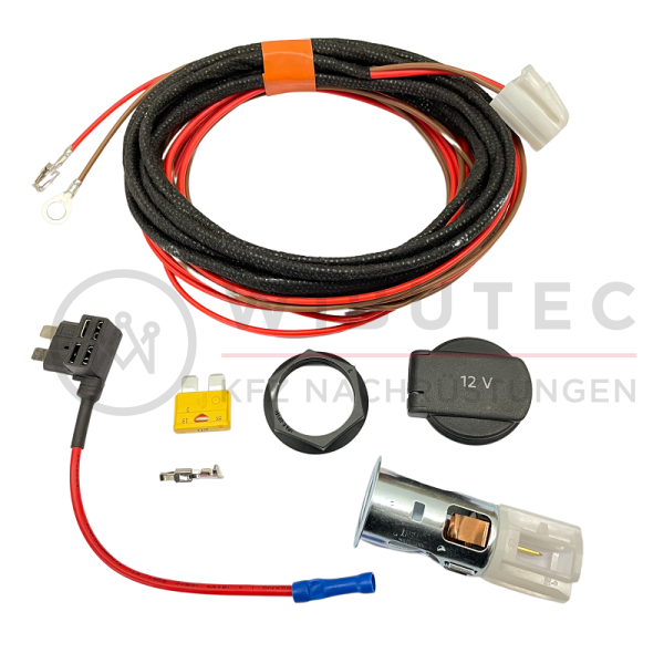 VW/SEAT/SKODA/AUDI socket 12V charging socket retrofit package